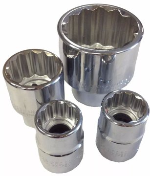 Imagen de BOCALLAVE ENCASTRE 3/4" ESTRIADO 25MM CROSSMAN