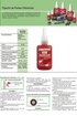 Imagen de TRABA EJES PARA CILINDROS, CAMISAS, ETC 50ML LOCTITE 620/40