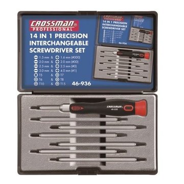 Imagen de JUEGO DE DESTORNILLADORES PARA ELECTRÓNICA CROSSMAN 46-936