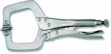Imagen de PINZA MORSA TIPO C ALMOHADILLA GIRATORIA 11PULGADAS CROSSMAN