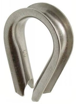Imagen de GUARDACABO PARA CABLE DE ACERO 25MM
