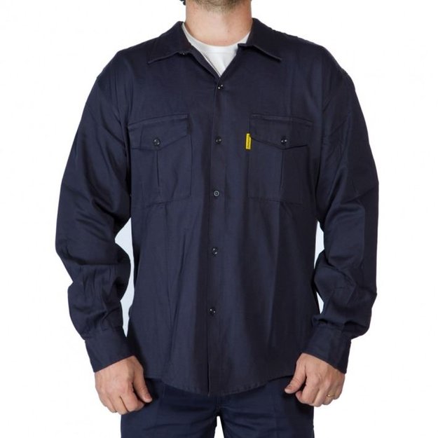 Imagen de CAMISA DE TRABAJO  AZUL TALLE L