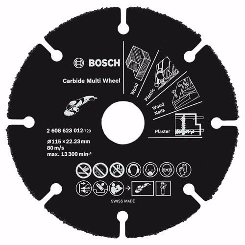 Imagen de DISCO DE CORTE PARA MADERA MULTIPROPÓSITO 4.5" BOSCH