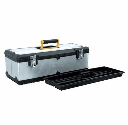 Imagen de CAJA DE HERRAMIENTAS DE ACERO INOXIDABLE Y PLÁSTICO CROSSMASTER