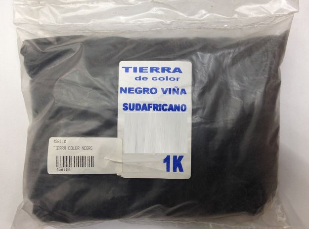 Imagen de TIERRA DE COLOR NEGRO PARA MARCAR 1KG