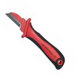 Imagen de CUCHILLO NAVAJA RECTO 1000V PARA ELECTRICISTA EGA MASTER