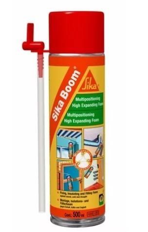Imagen de SIKA BOOM MULTIPROPÓSITO ESPUMA POLIURETANO EXPANSIBLE 500ML