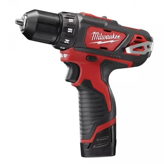 Imagen de TALADRO ATORNILLADOR A BATERÍA 12V 2407-259 MILWAUKEE