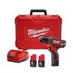Imagen de TALADRO ATORNILLADOR A BATERÍA 12V 2407-259 MILWAUKEE