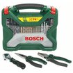 Imagen de SET 70 PIEZAS MECHAS PUNTAS PINZAS LLAVE CINTA BOSCH