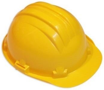 Imagen de CASCO DE SEGURIDAD AMARILLO APROBADO