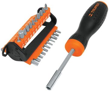 Imagen de DESTORNILLADOR 33 PUNTAS INTERCAMB BLISTER TRUPER DMP-33