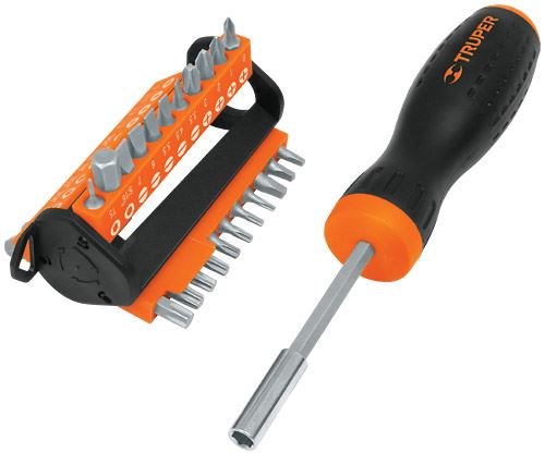 Imagen de DESTORNILLADOR 33 PUNTAS INTERCAMB BLISTER TRUPER DMP-33