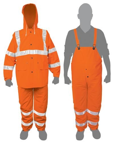 Imagen de EQUIPO LLUVIA NARANJA REFLECTIVO PVC TALLE S TRUPER