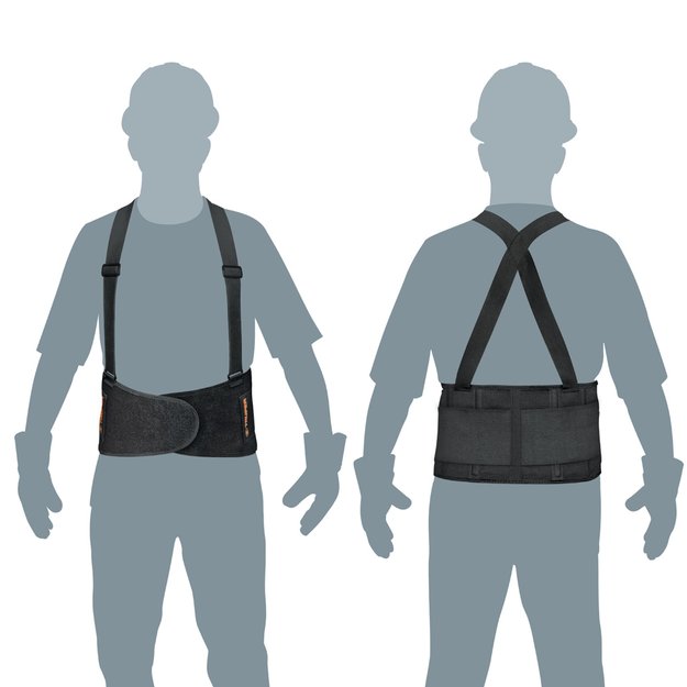 Imagen de FAJA LUMBAR CON TIRADORES AJUSTABLES TRUPER