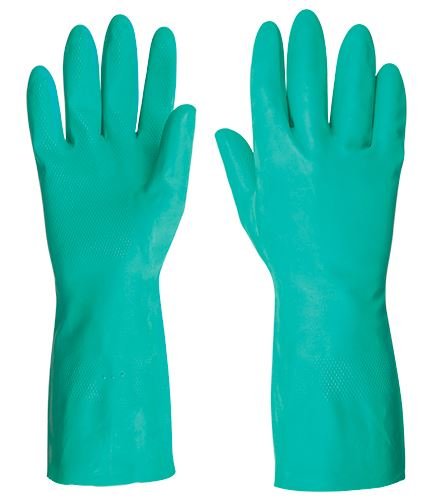 Imagen de GUANTES QUÍMICOS NITRILO VERDE GU-822 TRUPER