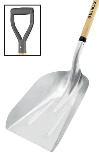 Imagen de Pala cereal aluminio 61x38cm (alimentos,etc) TRUPER PALY-14