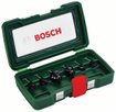Imagen de SET KIT JUEGO 6 FRESAS ROUTER 1/4" BOSCH