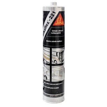 Imagen de SILICONA ADHESIVA POLIURETANO SIKAFLEX 221 BLANCO SIKA