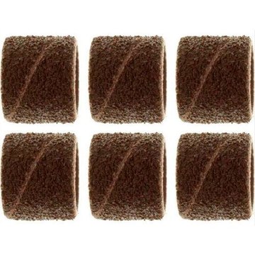 Imagen de TUBO LIJA 12MM GRANO 120 6 PIEZAS 432 DREMEL