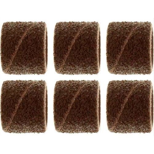 Imagen de TUBO LIJA 12MM GRANO 120 6 PIEZAS 432 DREMEL