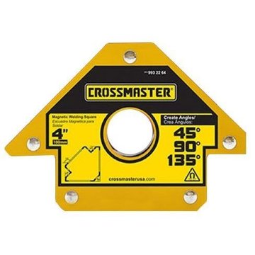 Imagen de ESCUADRA MAGNÉTICA PARA SOLDAR ÁNGULOS 4" 23KG CROSSMASTER
