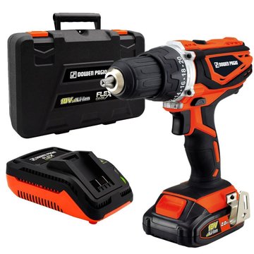 Imagen de TALADRO ATORNILLADOR BATERÍA 18V LITIO 9993120 DOWEN PAGIO