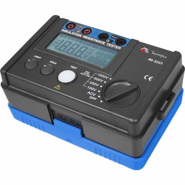 Imagen de MEGÓHMETRO DIGITAL MI-2552 MINIPA