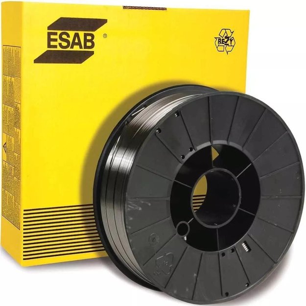 Imagen de ROLLO ALAMBRE MIG TUBULAR SIN GAS CORESHIELD 15 0.8MM 4,5KG ESAB