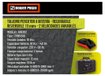 Imagen de TALADRO ATORNILLADOR PERCUTOR BATERÍA 18V  SIN CARBONES DOWEN PAGIO