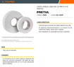 Imagen de CINTA DOBLE FAZ ESPUMA BLANCA 19MM X 5M PRETUL