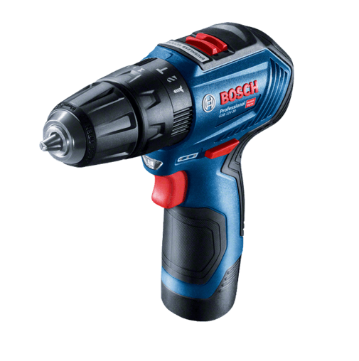 Imagen de TALADRO ATORNILLADOR 12V 2AH CON PERCUTOR GBS 12V-30 BOSCH