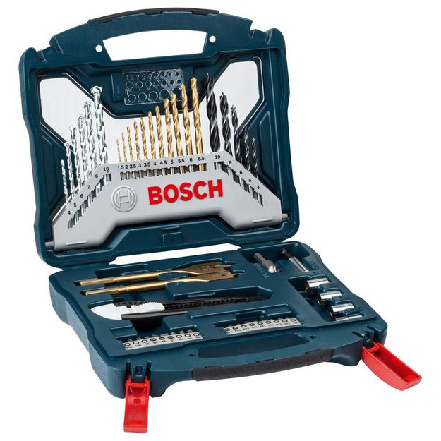 Imagen de KIT DE PUNTAS Y MECHAS TITANIO X-LINE 50 PIEZAS BOSCH
