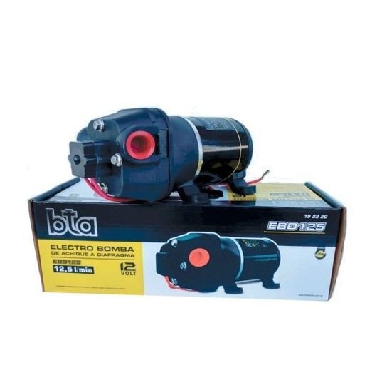 Imagen de ELECTROBOMBA DE ACHIQUE DIAFRAGMA 12.5 L/MIN 12V BTA