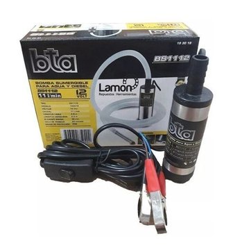 Imagen de BOMBA SUMERGIBLE PARA AGUA Y DIESEL 12V BTA