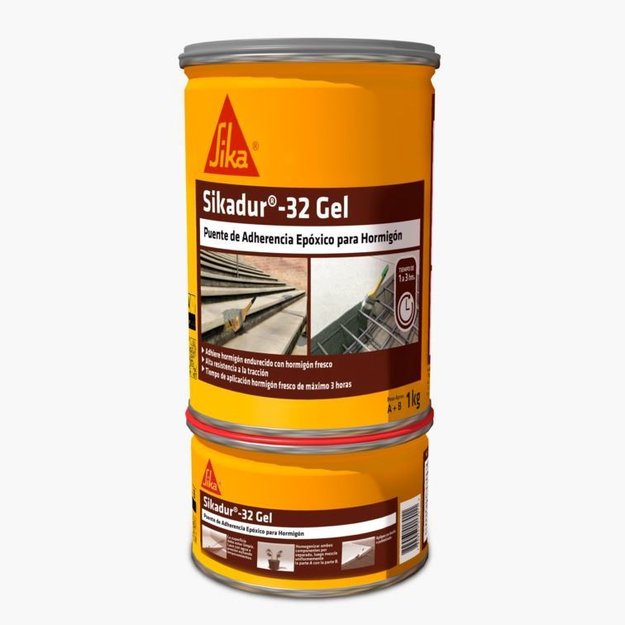 Imagen de SIKADUR 32 GEL PUENTE DE ADHERENCIA A+B SIKA X 1KG