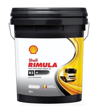 Imagen de ACEITE 15W-40 CARTER VEHÍCULOS PESADOS SHELL RIMULA R3 TURBO 20L
