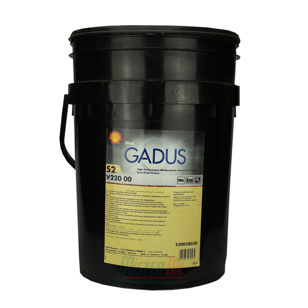 Imagen de GRASA MULTIPROPOSITO LITIO SHELL GADUS S2 V220 2 18KG