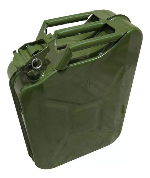 Imagen de BIDÓN METALICO 20 LITROS TIPO MILITAR