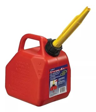 Imagen de BIDON PARA NAFTA CON PUNTERO ROJO 5L. SCEPTER