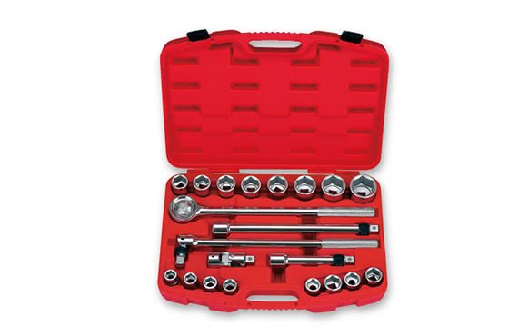 Imagen de JUEGO DADOS HEXAGONAL ENCASTRE 3/4"  19-50MM 21P CROSSMAN