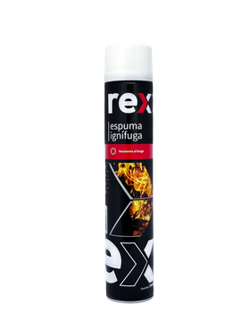 Imagen de ESPUMA POLIURETANO EXPANDIDO IGNÍFUGO 750ML REX