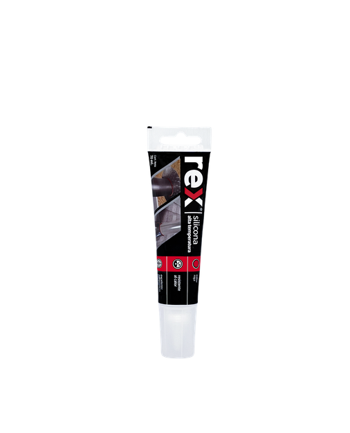 Imagen de SILICONA SELLADOR ALTA TEMPERATURA ROJO 70ML REX