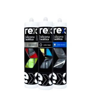 Imagen de SILICONA ÁCIDA TRANSPARENTE 70ML REX