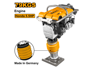 Imagen de PISÓN PATA-PATA MOTOR HONDA 5.5HP 79KG INGCO