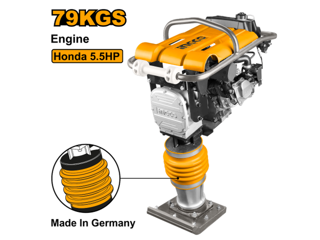 Imagen de PISÓN PATA-PATA MOTOR HONDA 5.5HP 79KG INGCO