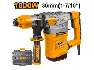 Imagen de ROTOMARTILLO SDS-PLUS 1800W 7 JOULES INGCO