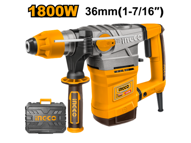 Imagen de ROTOMARTILLO SDS-PLUS 1800W 7 JOULES INGCO