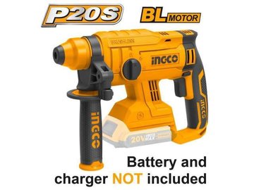 Imagen de ROTOPERCUTOR SDS-PLUS BATERÍA 20V 1.5J INGCO