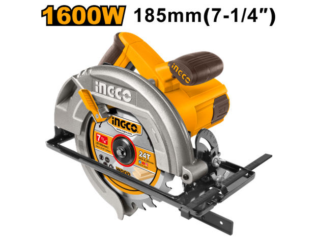 Imagen de SIERRA CIRCULAR 7.1/4" 1600W INGCO